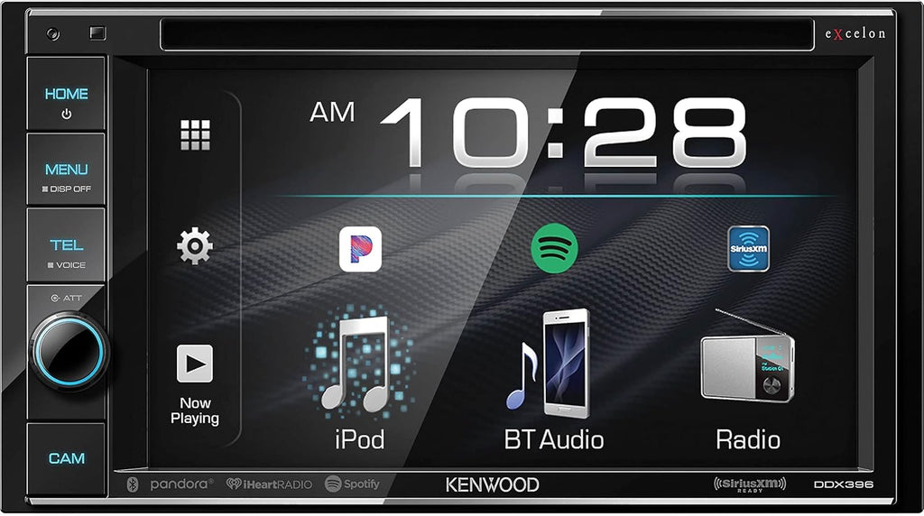 Double DIN Bluetooth Car Stereo Receiver with 6.2" Touchscreen M70538
