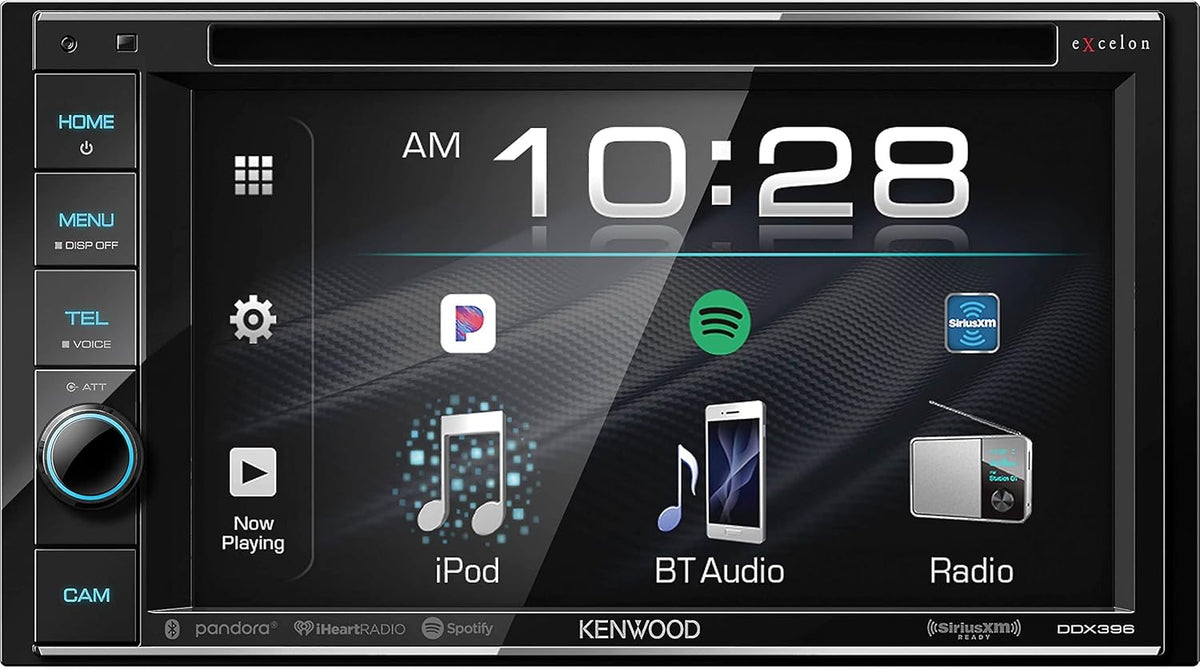 Double DIN Bluetooth Car Stereo Receiver with 6.2" Touchscreen M70538