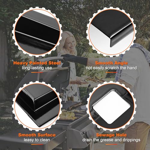 Grease Tray with Catch Pan and Foil Liner 10Pcs Aluminum Liner N57051