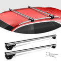 Universal Aluminum Roof Rack Cross Bars with 2 Locks D81827