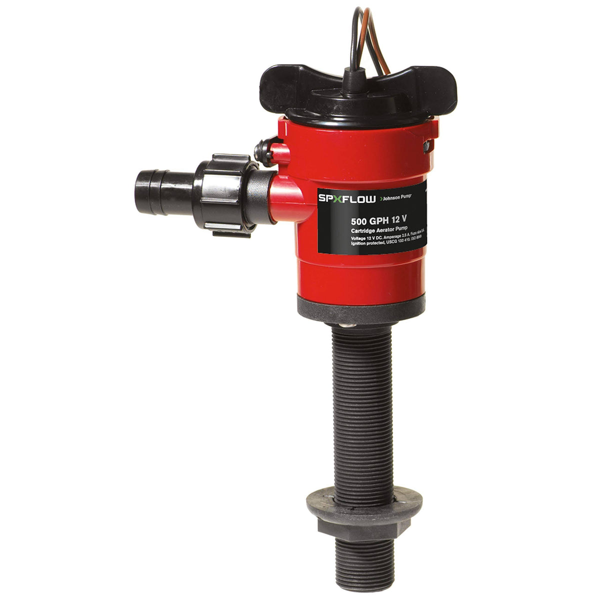 Cartridge Aerator 750 Gph Straight Intake 12v K807