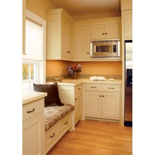 1-3/8 inch Oval Cabinet Knob Satin Nickel D737