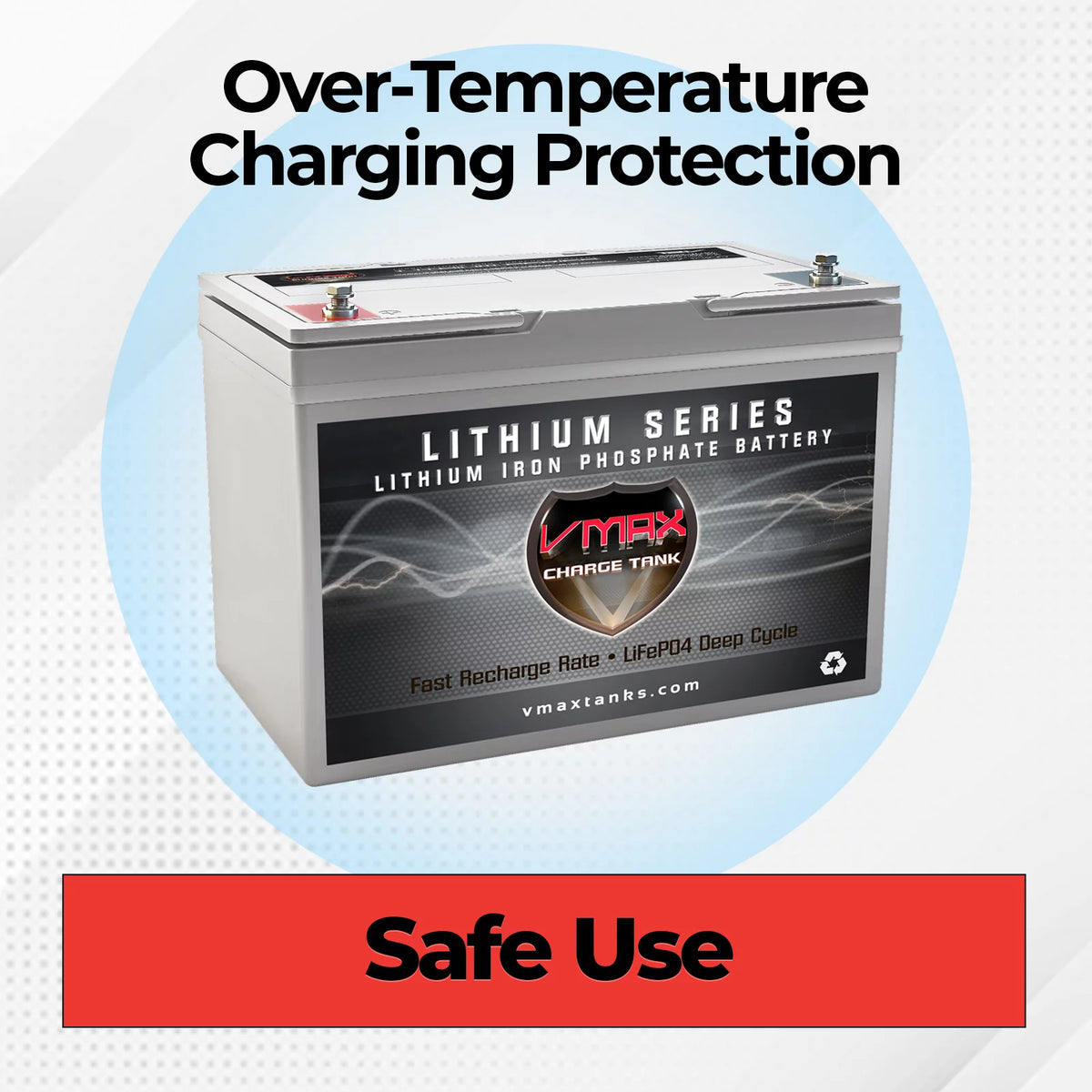 12V 55AH LiFePO4 Lithium Battery with BMS Y678355