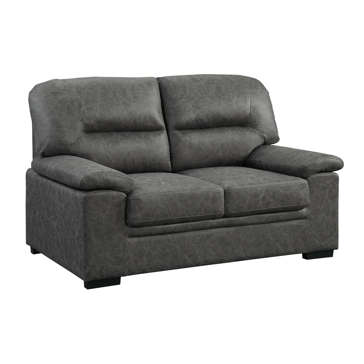 Dark Grey Loveseat E58964