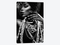 Canvas Wall Decor Prints - Glitter Female Portraits Art R2503