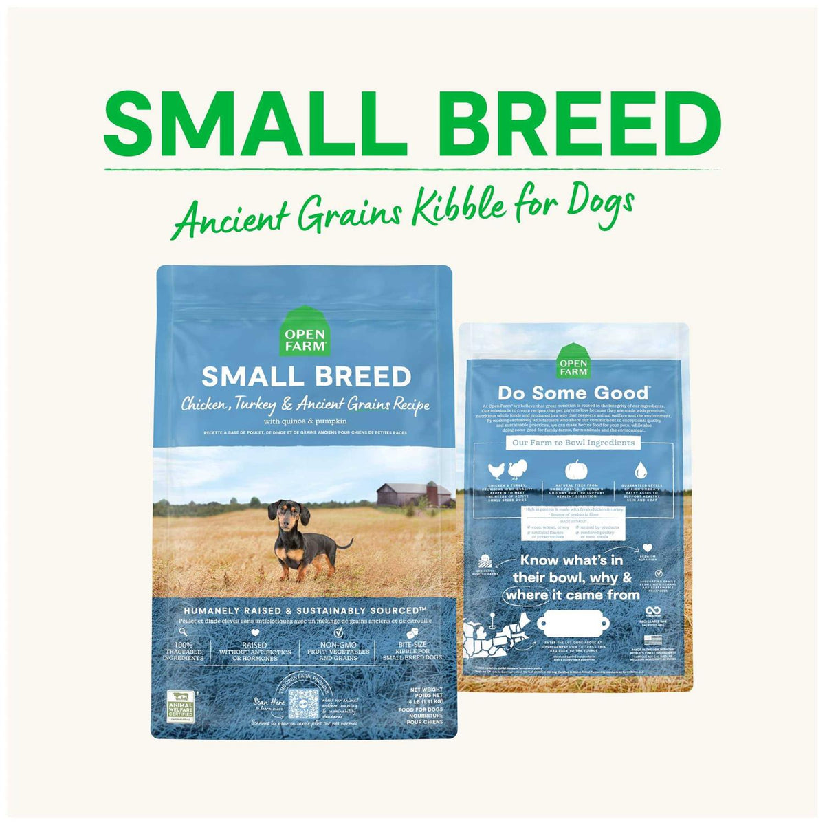 Ancient Grains Dry Dog Food F587