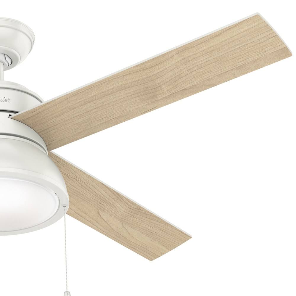 Polished Nickel Ceiling Fan with Light O496787