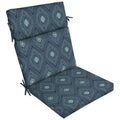 Red Medallion Outdoor Chair Cushion C861