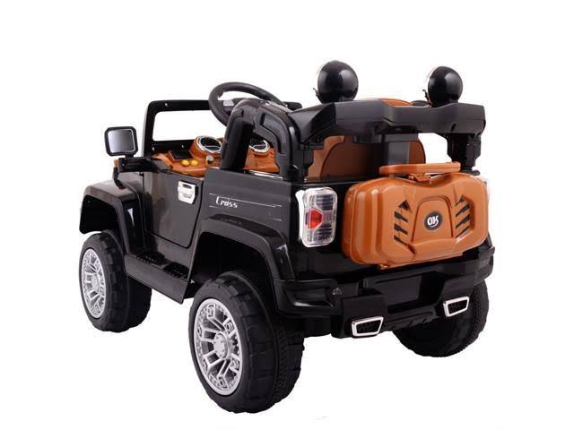 12V Battery Powered Electric Ride on Car with Remote Control Black R10528