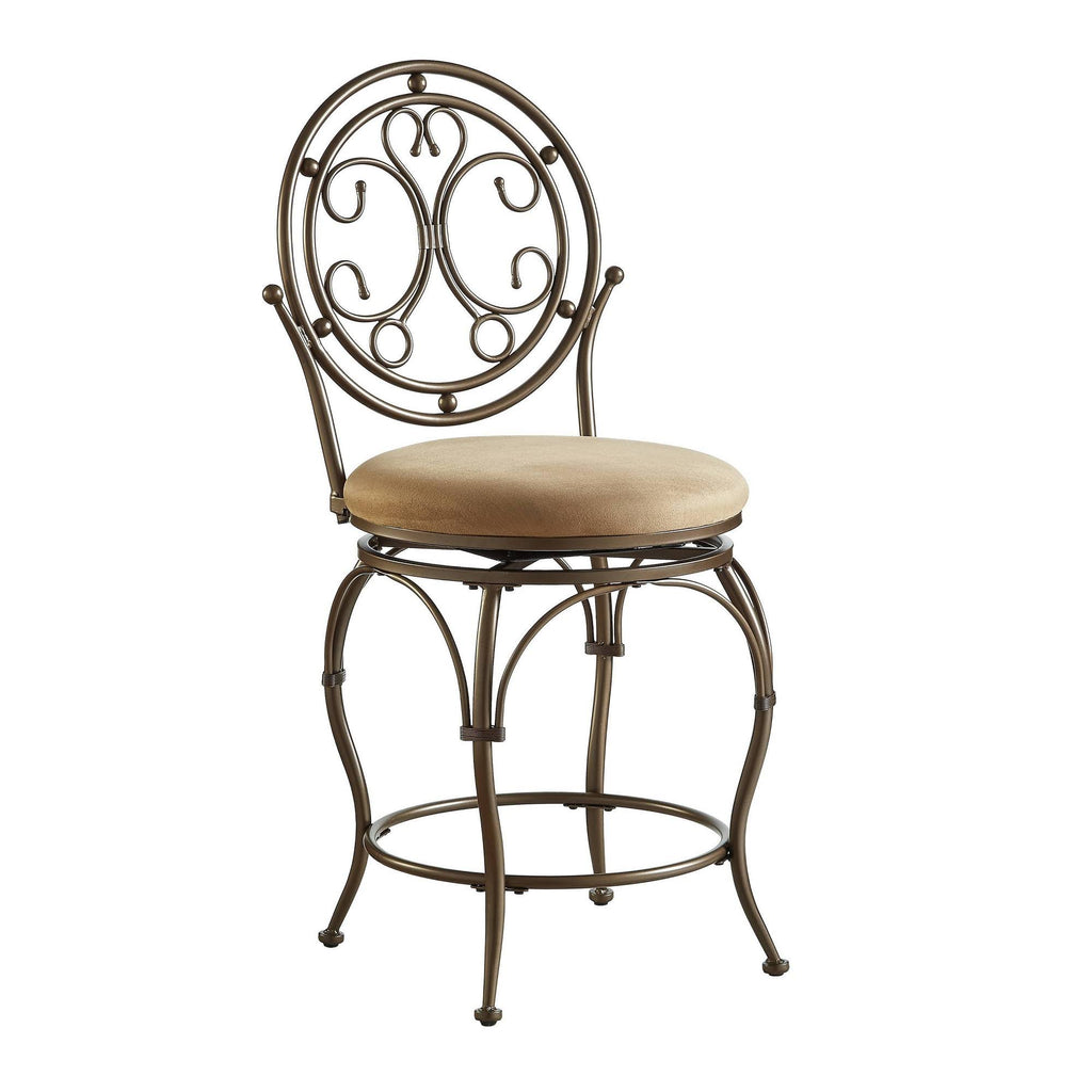 Bronze Counter Height Barstool V77314