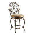 Bronze Counter Height Barstool V77314
