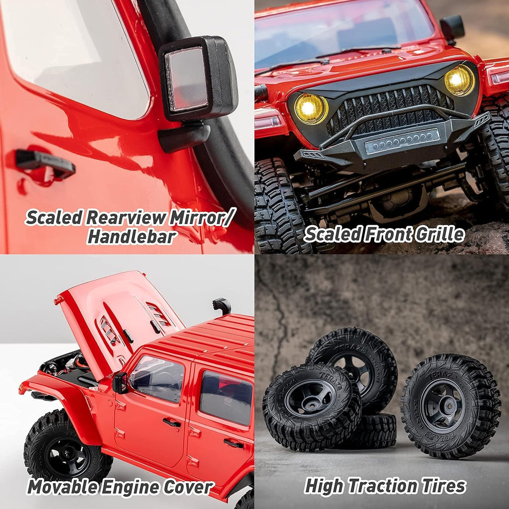 1/18 Scale RC Crawler Off Road Truck with Battery Charger I67100