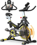 Magnetic Resistance Indoor Cycling Bike with LCD Monitor S594053