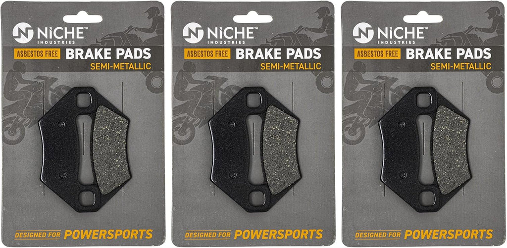 Semi-Metallic Brake Pad Set 3 Pack J917