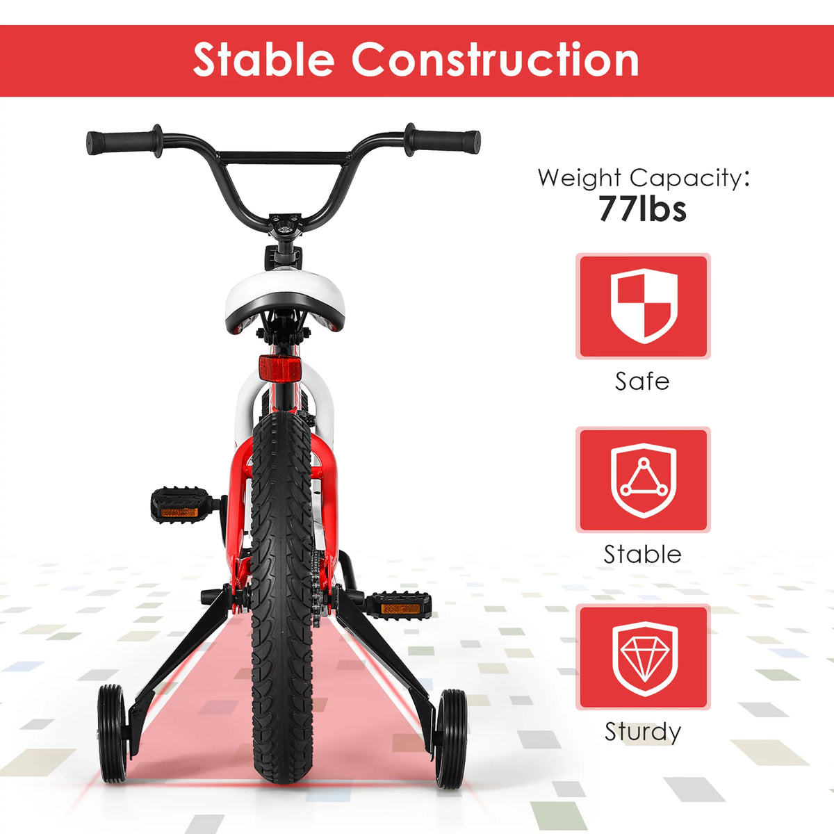 16'' Kids Bike with Training Wheels I8910
