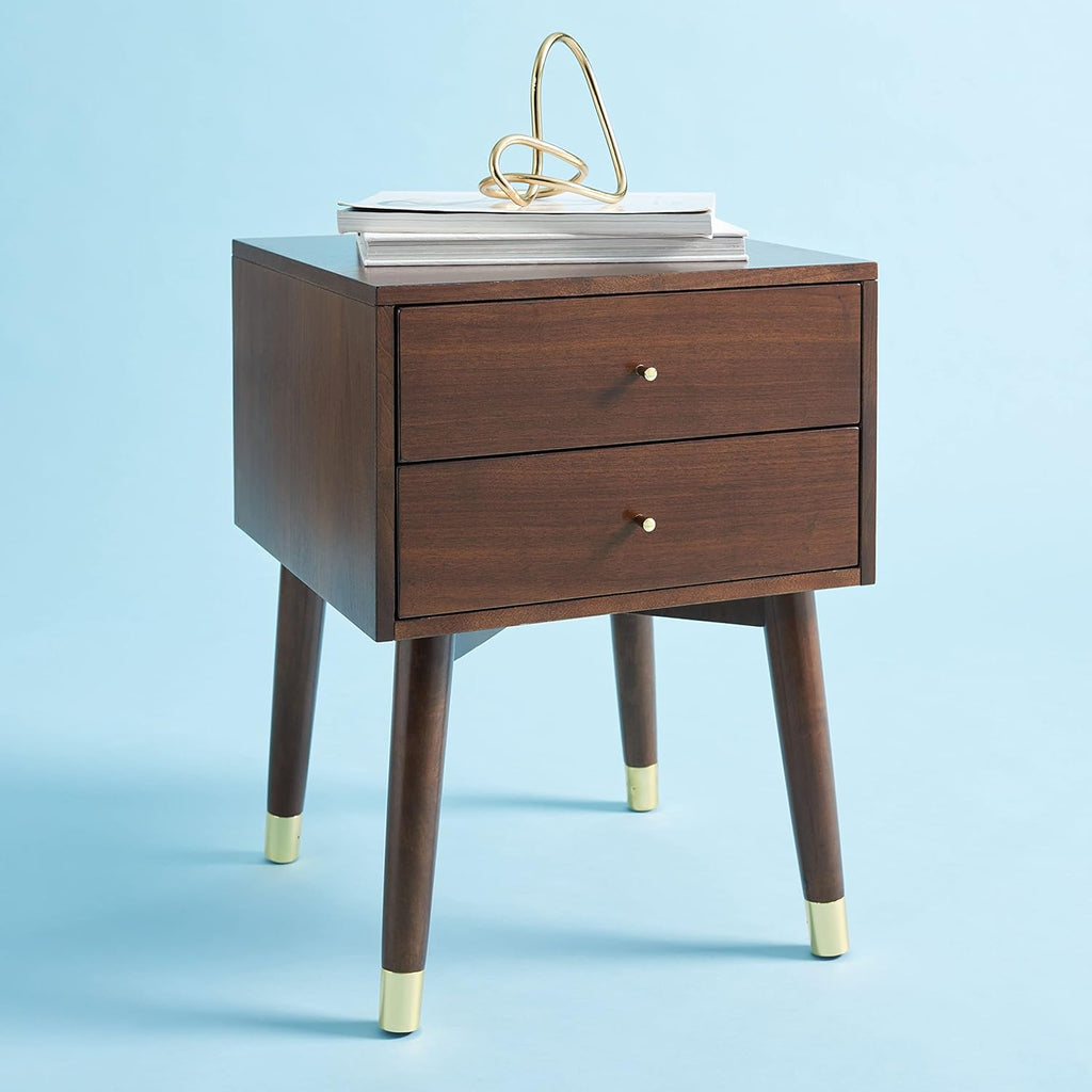 Navy Blue Nightstand W4897