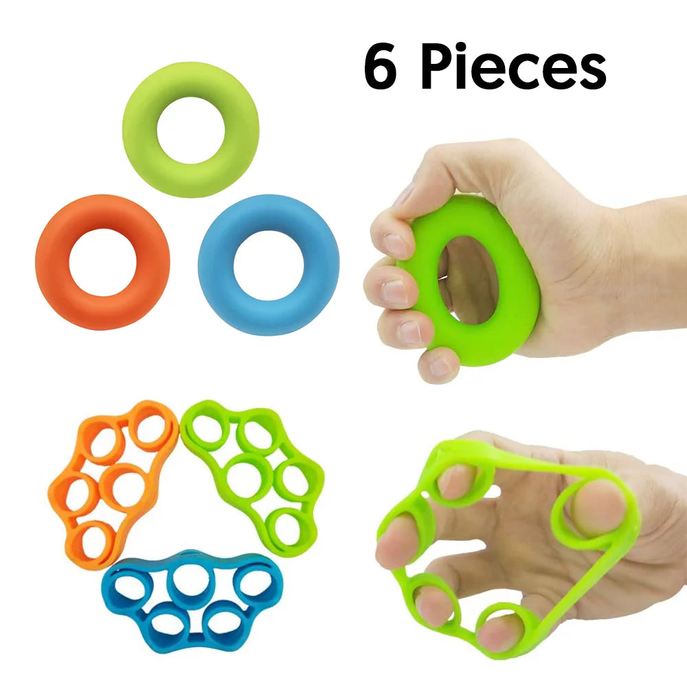 Hand Grip Strengthener Set of 6 F46025