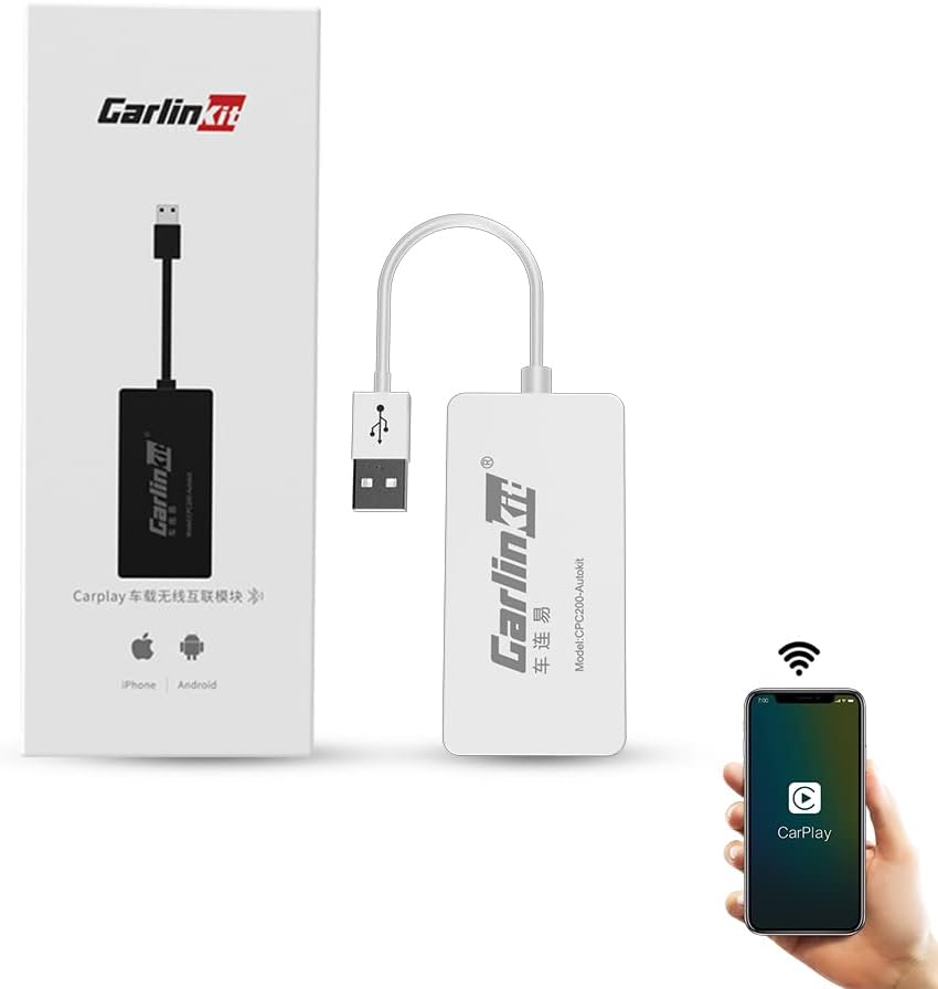 Wireless CarPlay Adapter Android Auto USB Dongle Pack of 2 K981
