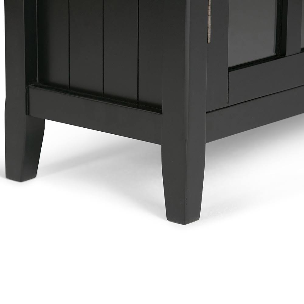 Black Medium Storage Cabinet Y80485