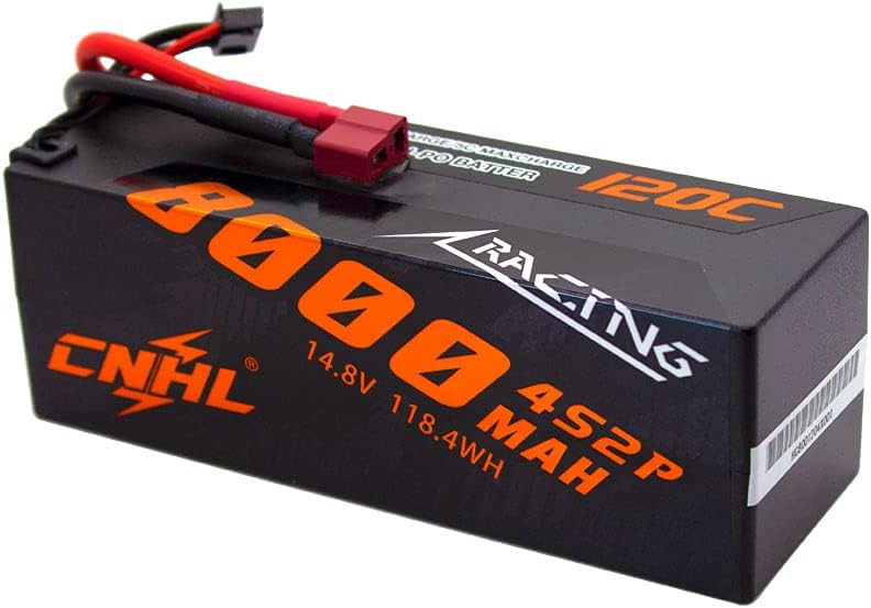 8000MAH 14.8V 4S 120C Lipo Battery with Deans Plug X257088
