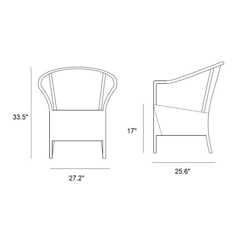 Cane-Line Lansing Chair T48930