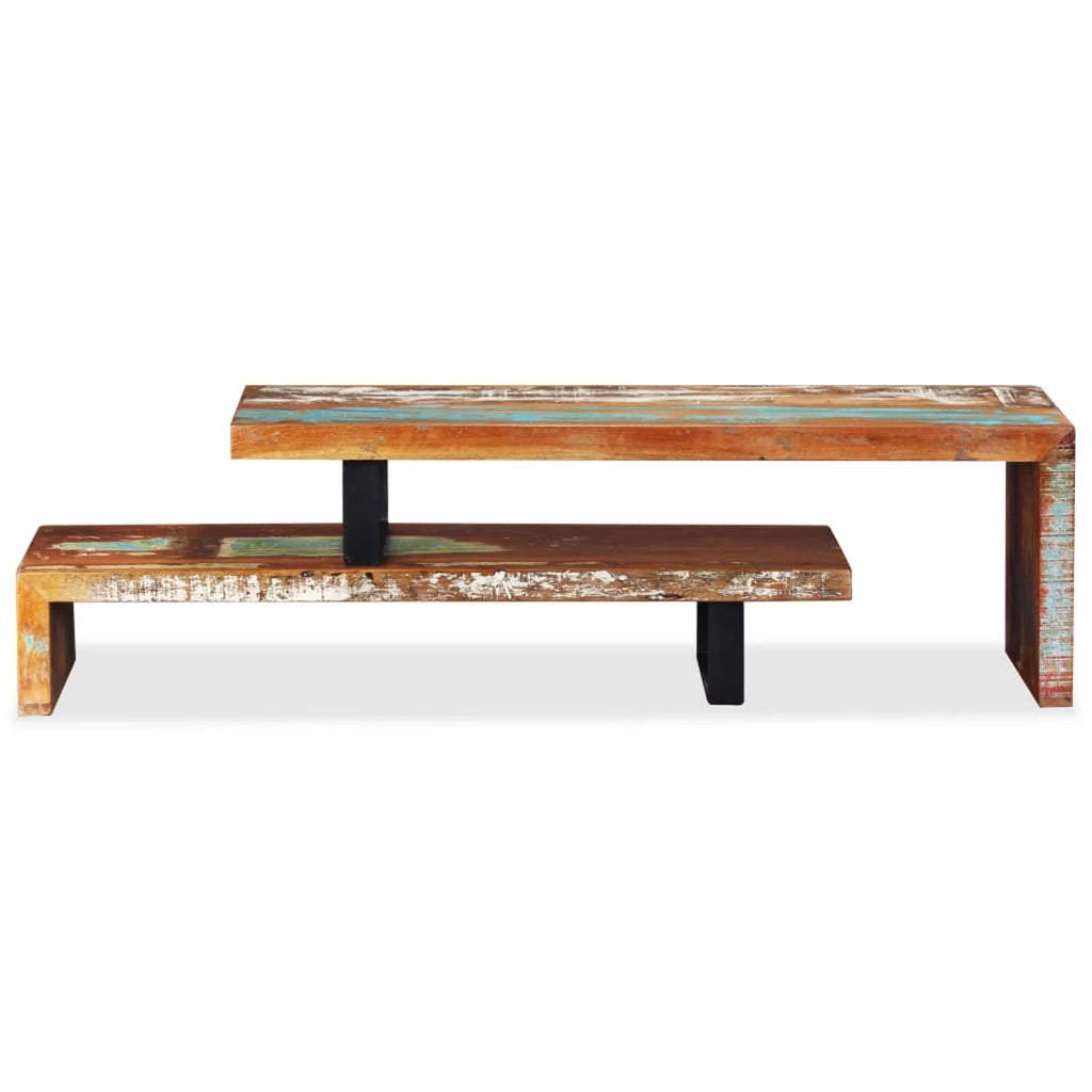 Solid Reclaimed Wood TV Stand Q8737