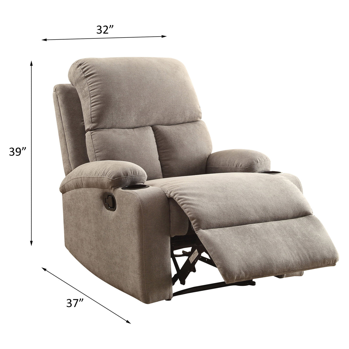 Gray Motion Recliner N25243