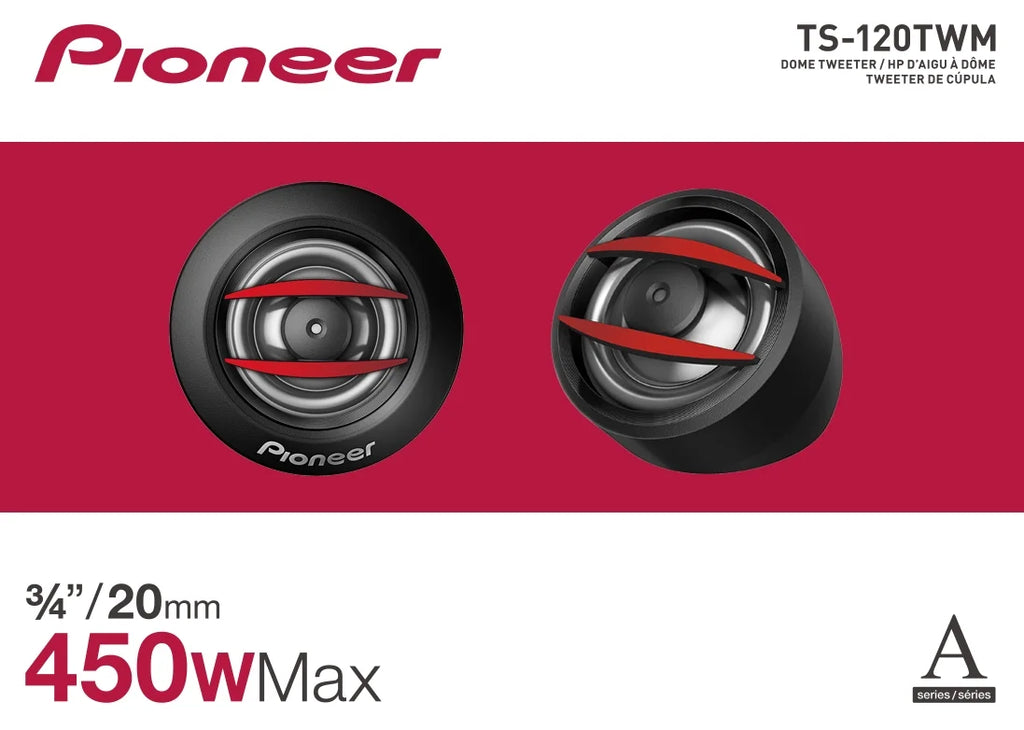 Polyimide Dome Tweeters with Universal Adapters Q153159