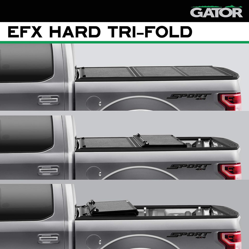 Hard Tri-Fold Truck Bed Tonneau Cover T273