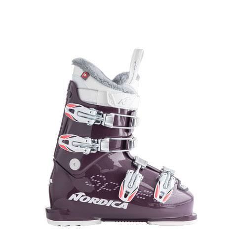 Purple/White Junior Ski Boots 23.5 K31996
