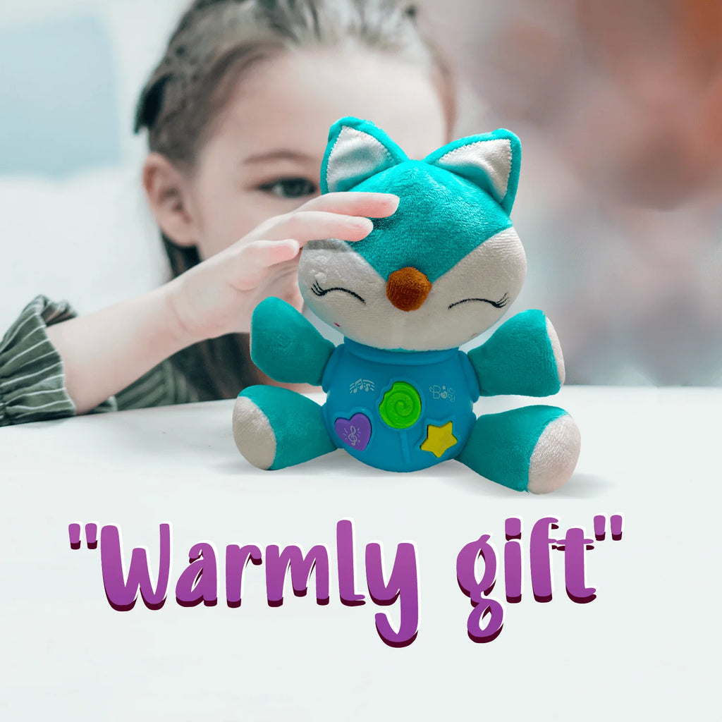 Fox Musical Stuffed Animal Baby Toy X3103
