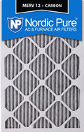 8x20x1 Pleated MERV 12 Carbon Air Filters QTY 24 L3082