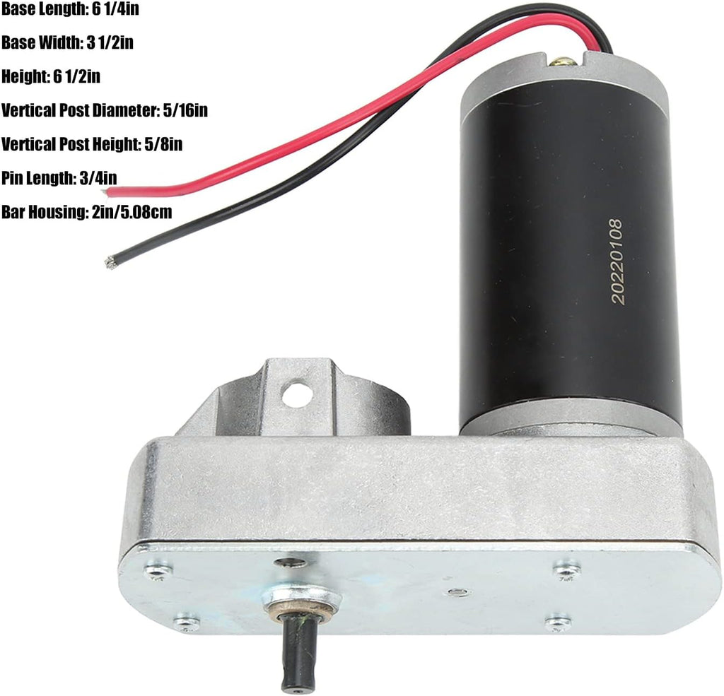 12V 30 Amp RV Slide Out Motor C1332