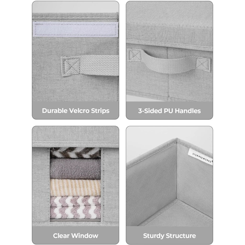 2-Pack Under Bed Storage Bins with Lids U187362
