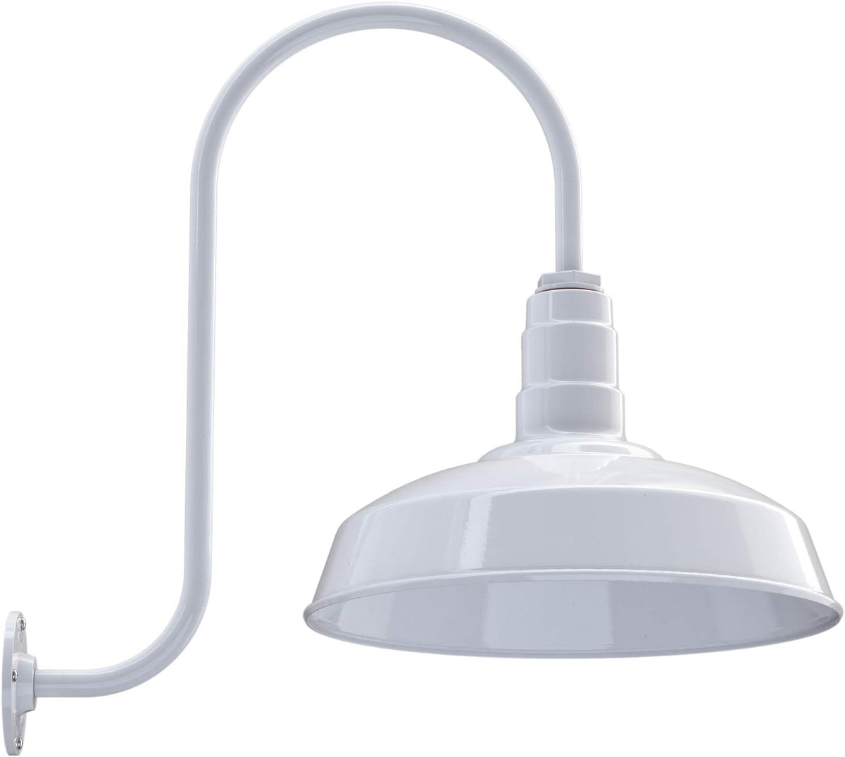 Gooseneck Barn Light Matte Black C74337