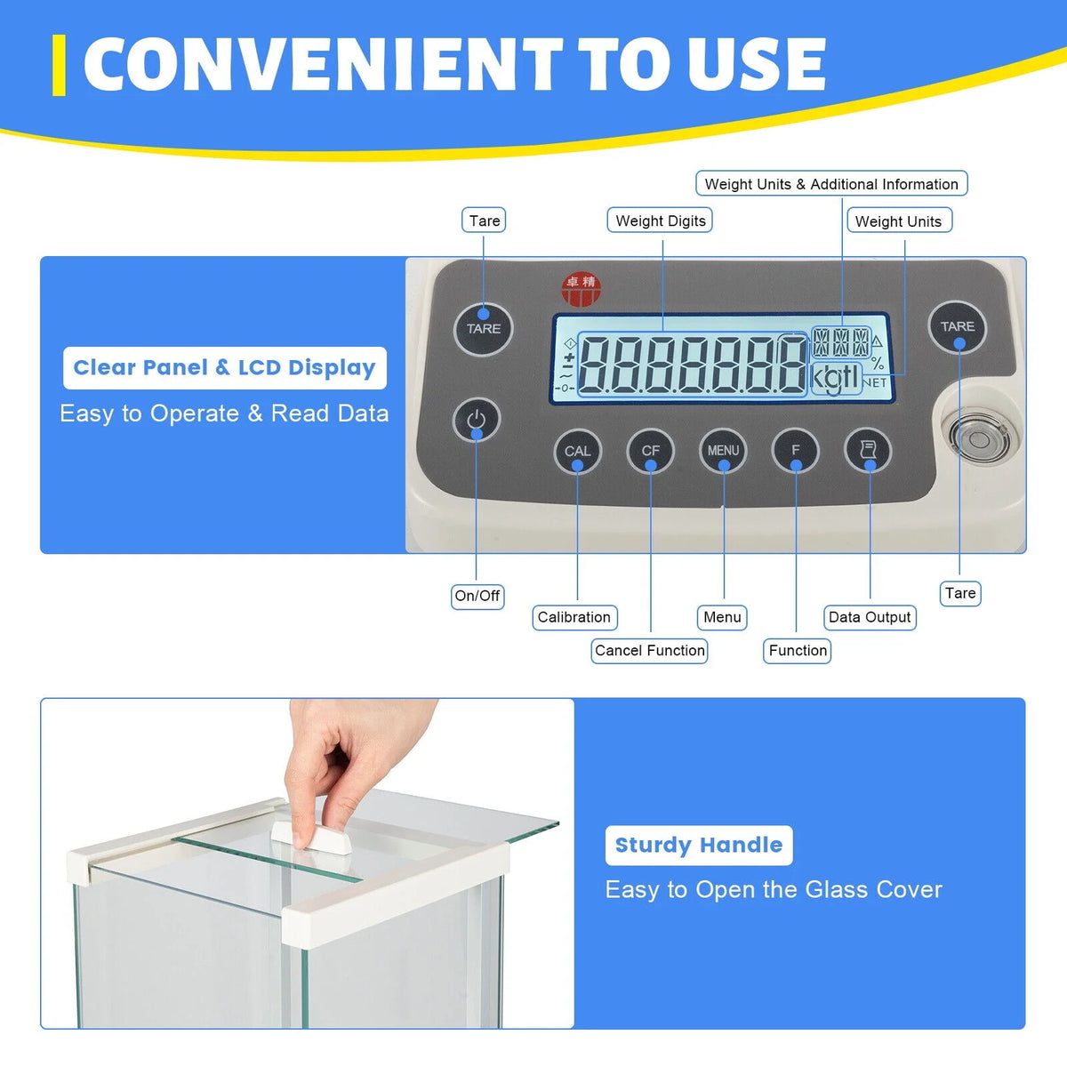 0.1 mg Electronic Analytical Balance S531572
