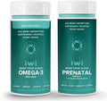 Vegan Plant-Based Algae Omega 3 Prenatal Multivitamin Bundle O52042