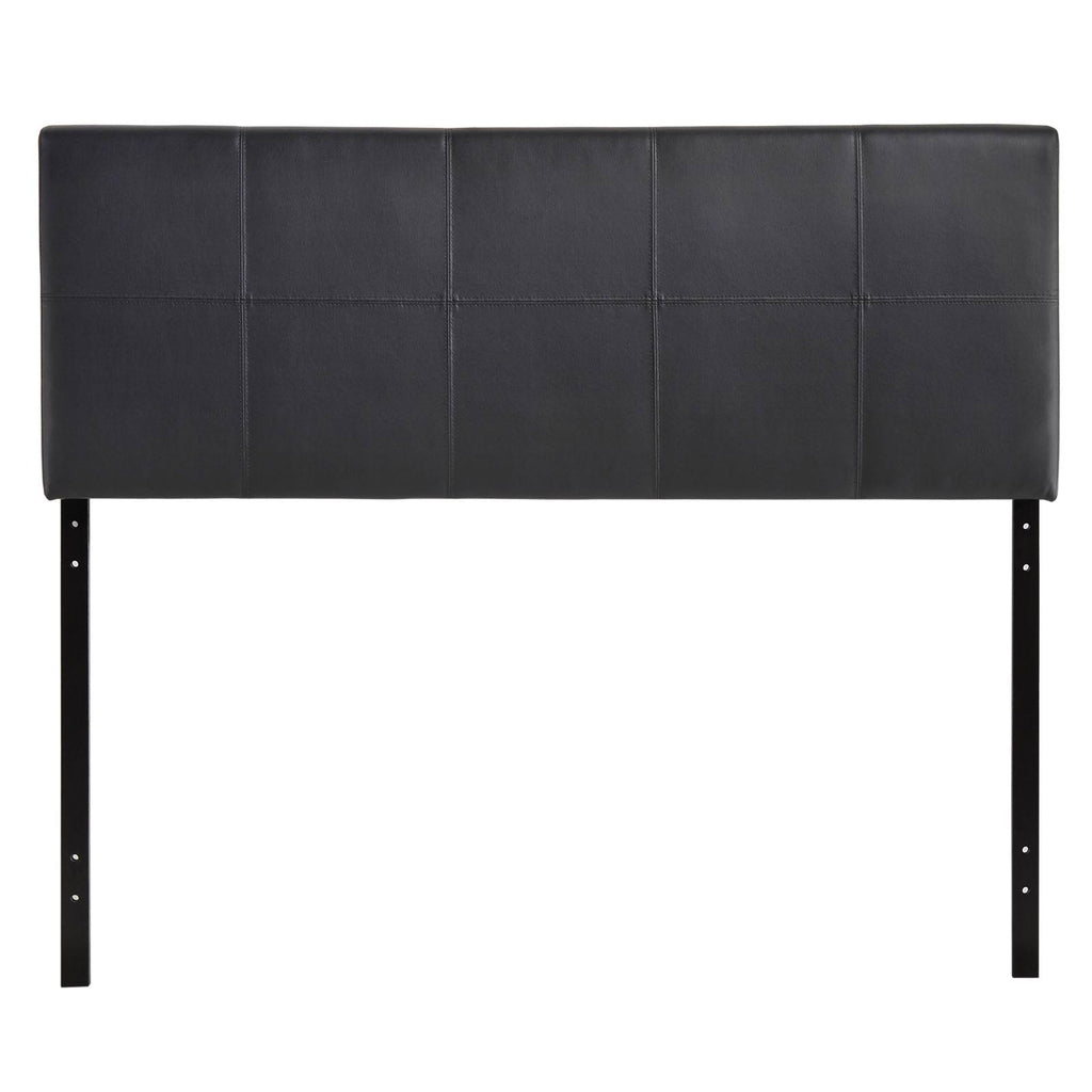Black Vinyl Headboard G260