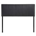 Black Vinyl Headboard G260