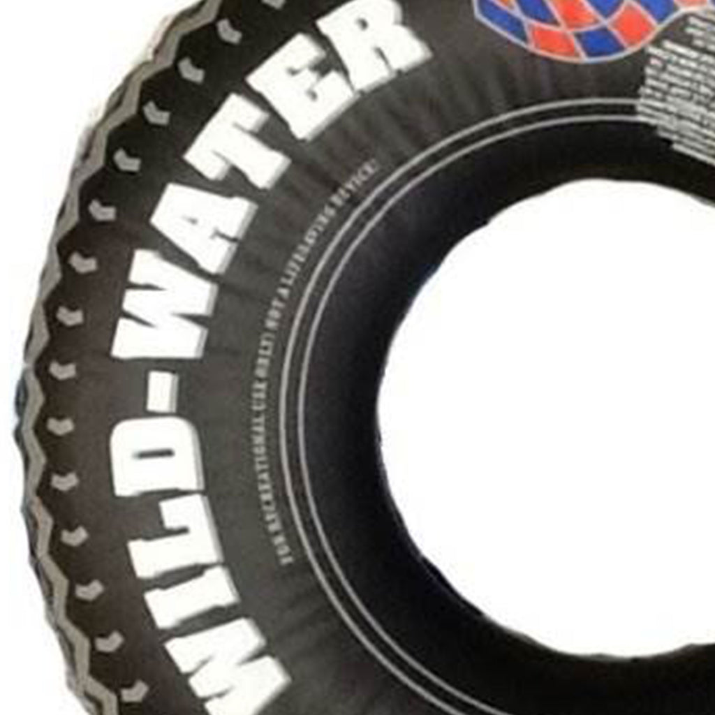 36in Inflatable Floating Tire Tube with Electric Pump N503086