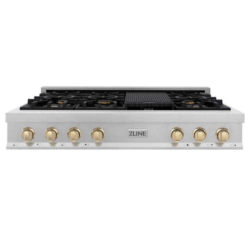 48 in. 7 Burner Gas Cooktop A7009
