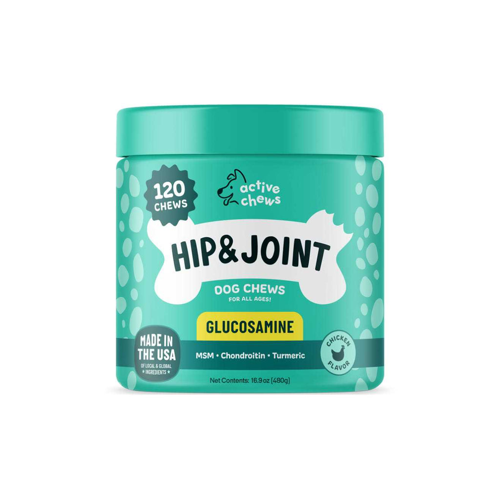 Glucosamine for Dogs Hip and Joint Supplement with Chondroitin, Turmeric, and Msm E4021