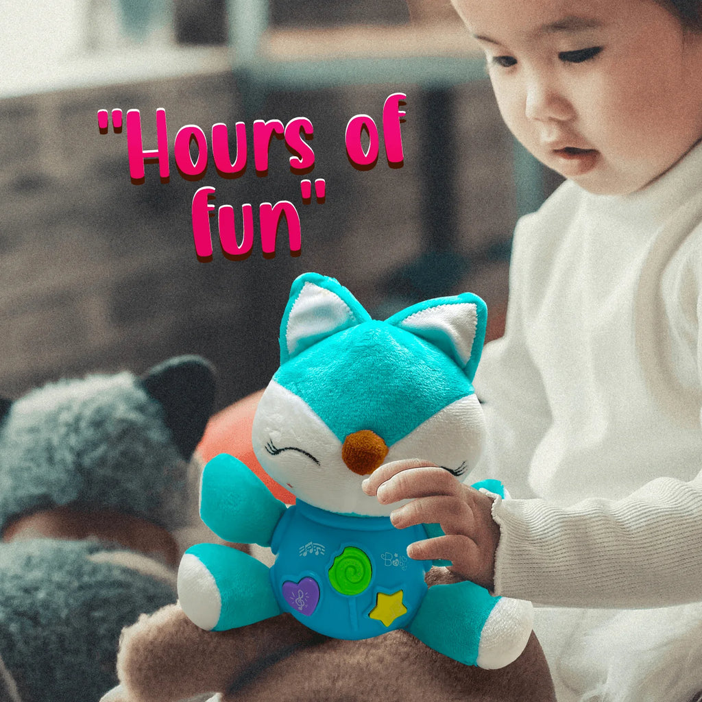 Fox Musical Stuffed Animal Baby Toy X3103