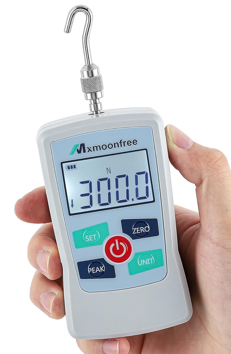 300N Digital Force Gauge Push Pull Gauge Portable Force Meter with Storage Case D839