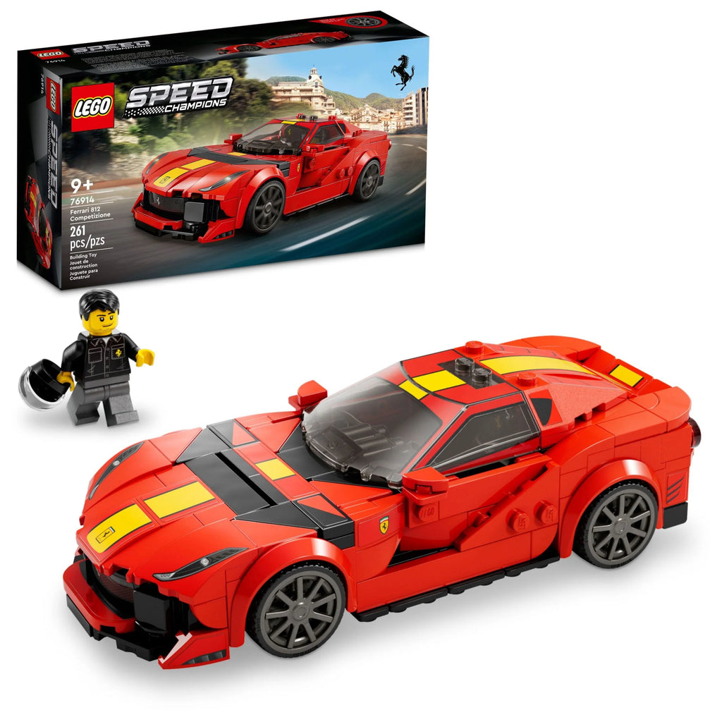 Sports Red Race Car Building Kit C716