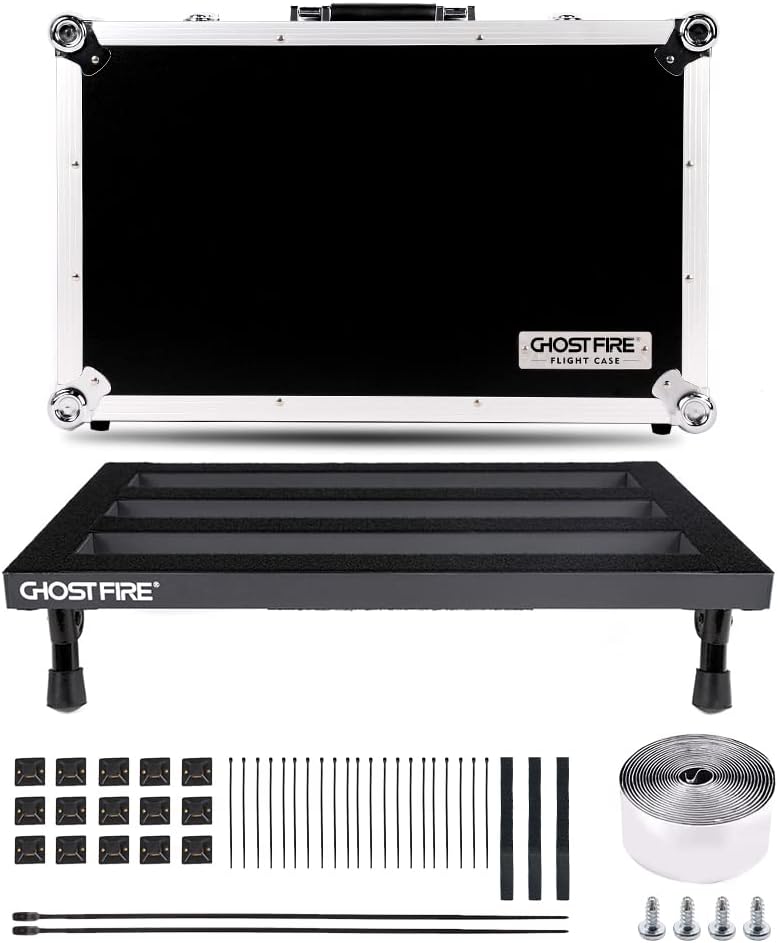 Aluminum Alloy Effect Pedalboard with Carry Case B704886