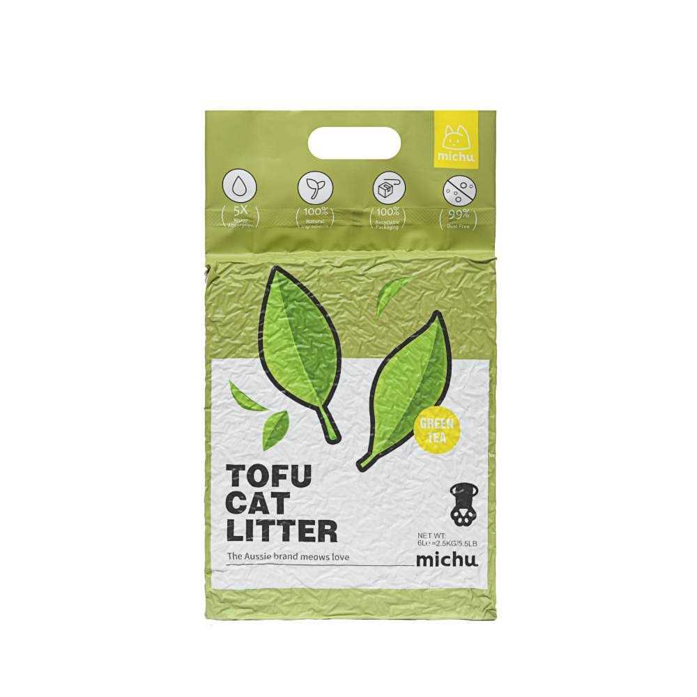 Natural Clumping Tofu Cat Litter 5.5lb A575010