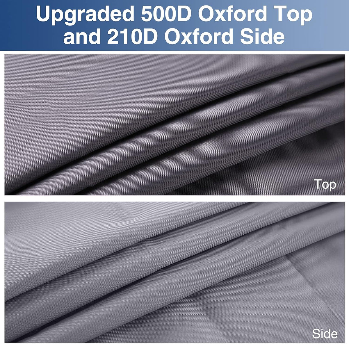 Upgraded Waterproof 500D Travel Trailer Cover with 4 Tire Covers, Tongue Jack Cover R5499