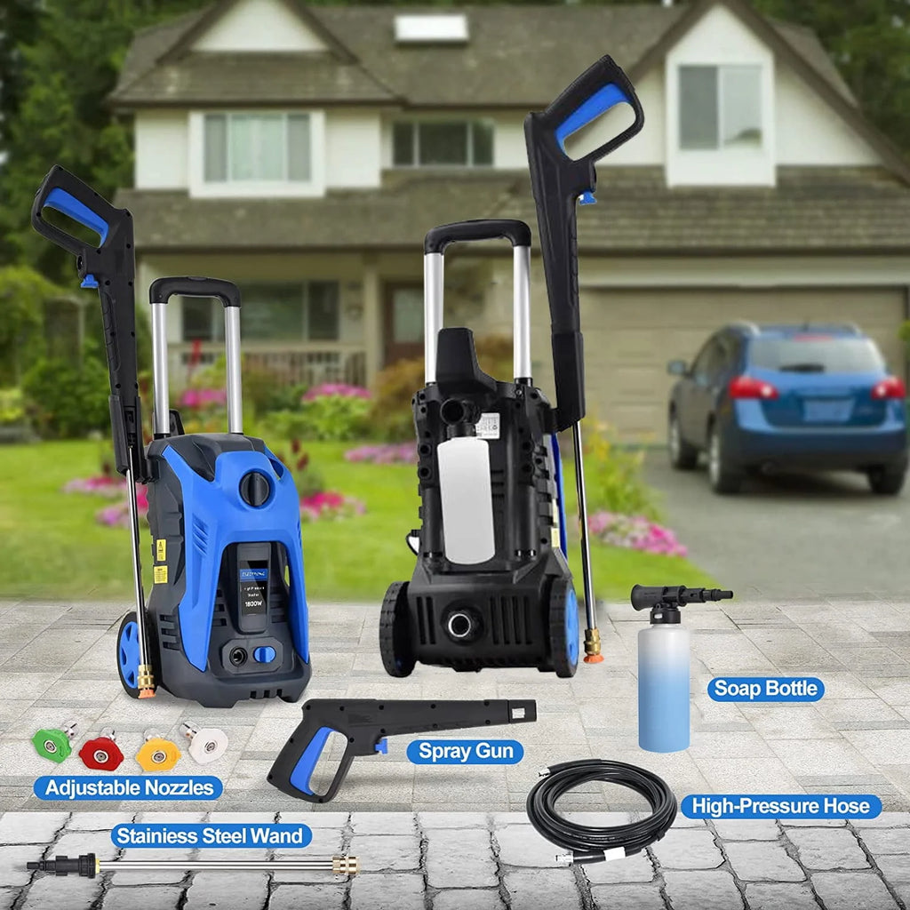 3500 PSI 2.5 GPM Electric Pressure Washer with Foam Cannon G308611