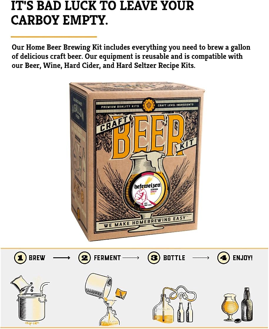 1 Gallon Beer Making Starter Set L6923